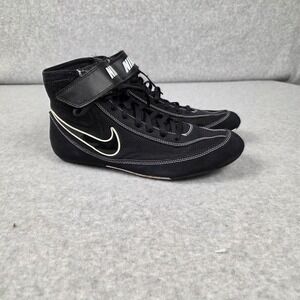 Nike Machomai Mid Boxing Shoes Mens 10.5 Black 366683-001 Training Sneakers
